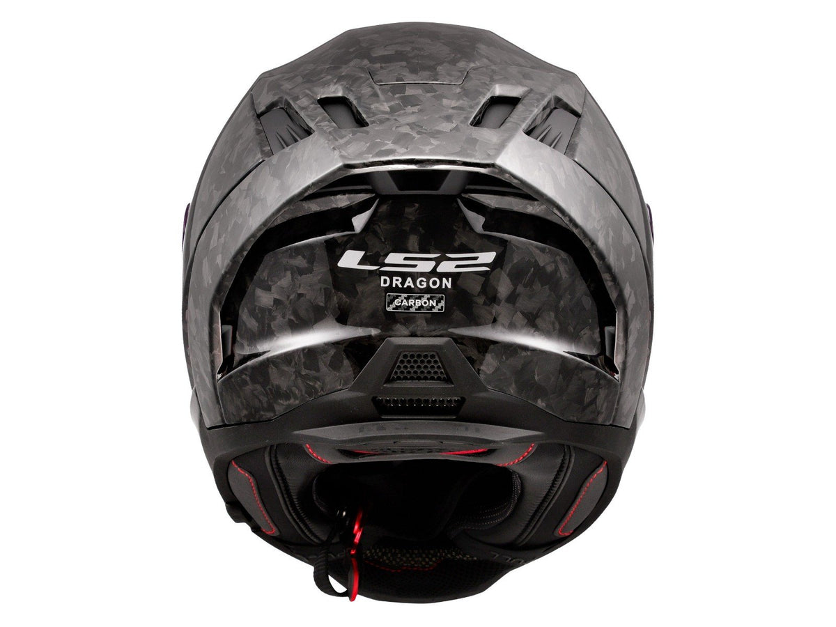 LS2 FF807 Dragon Solid Carbono Brillo - vista 3