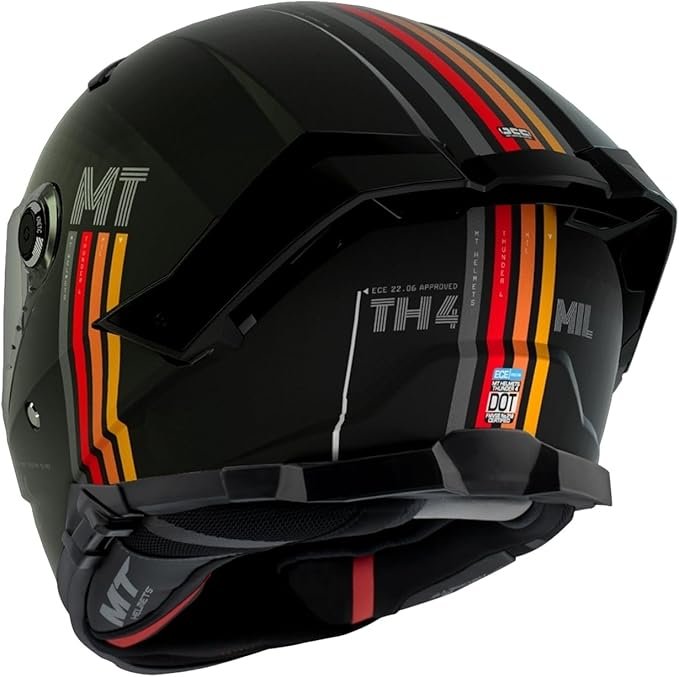MT Thunder 4 R SV Mil A11 Negro Mate - vista 3