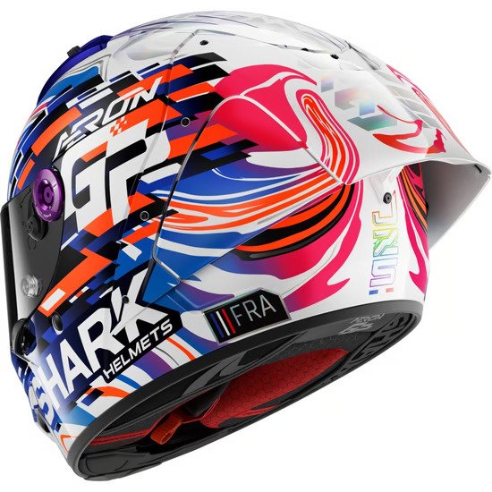 Shark Aeron GP Rep Zarco Blanco Brillo - vista 2