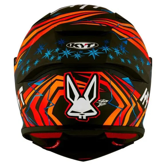 KYT R2R Max Fernandez 2022 Azul Naranja Mate - vista 1