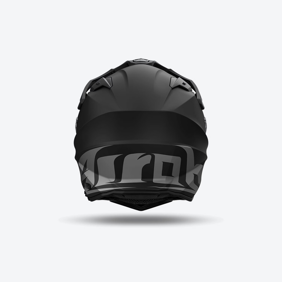 Airoh Commander 2 Solid Negro Mate - vista 3