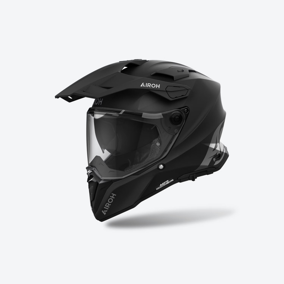 Airoh Commander 2 Solid Negro Mate - vista 1