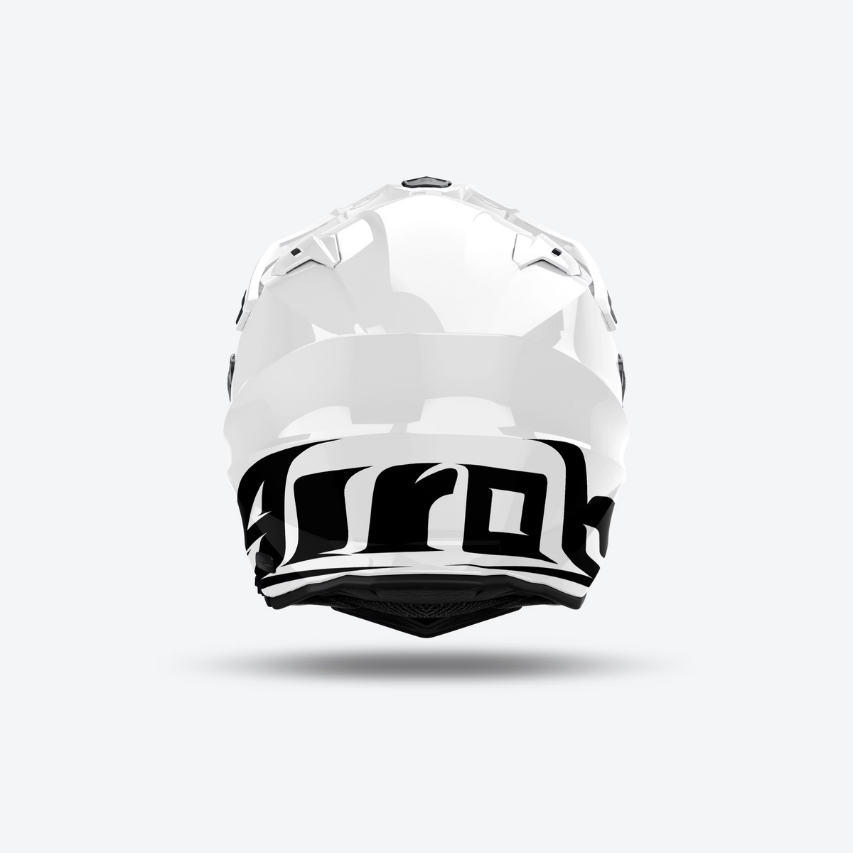 Airoh Commander 2 Solid Blanco Brillo - vista 3