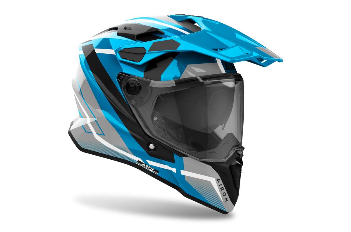Airoh Commander 2 Mavick Cerulean Azul Gris Brillo - vista 1