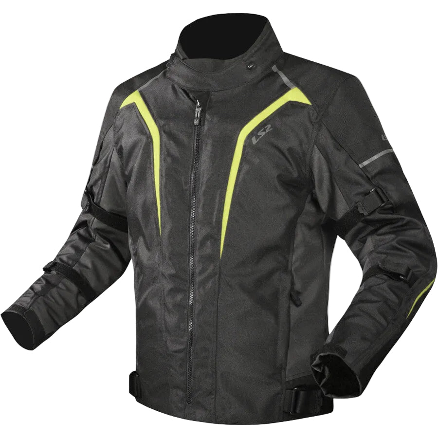 LS2 Sepang Man Negro Amarillo Flúor - vista 1
