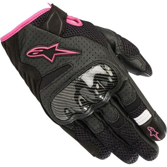 Alpinestars Stella SMX-1 Air V2 Negro Fucsia - vista 1