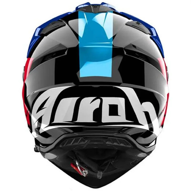Airoh Bandit Tune Negro Azul Rojo Brillo - vista 3
