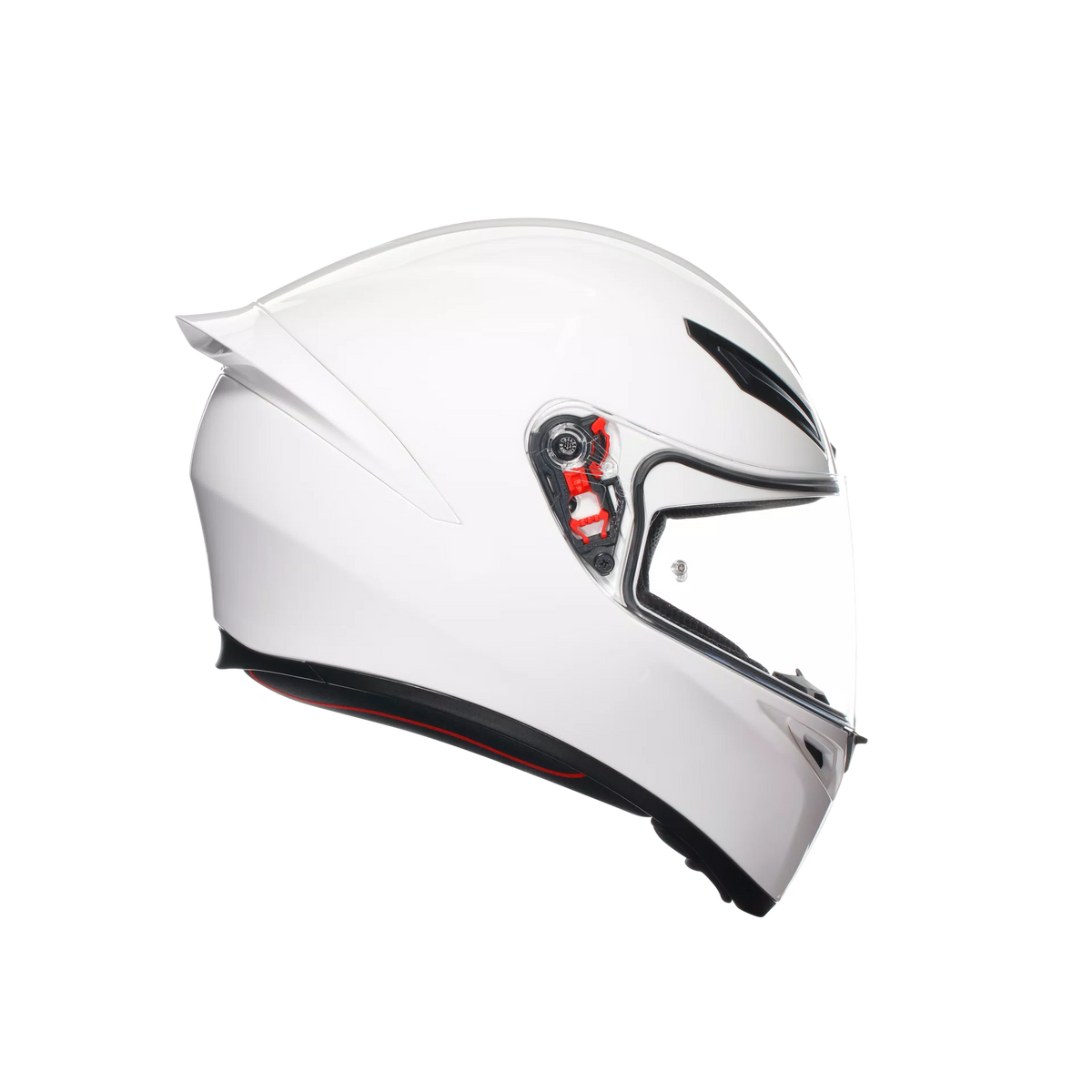 AGV K1 S Mono Solid Blanco Brillo - vista 3
