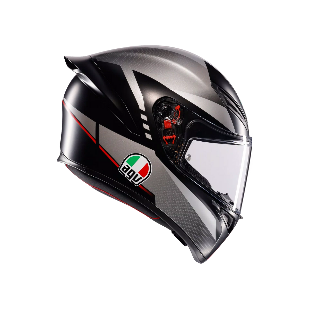 AGV K1 S Lap Negro Gris Mate - vista 3
