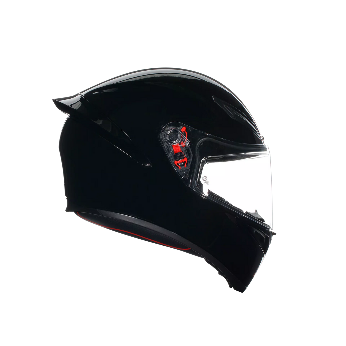 AGV K1 S Mono Solid Negro Brillo - vista 3