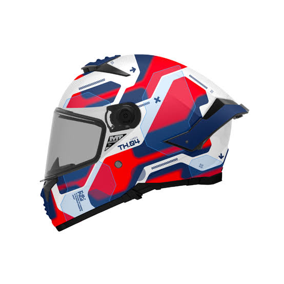 MT Thunder 4 SV Lumex A15 Blanco Rojo Brillo - vista 1