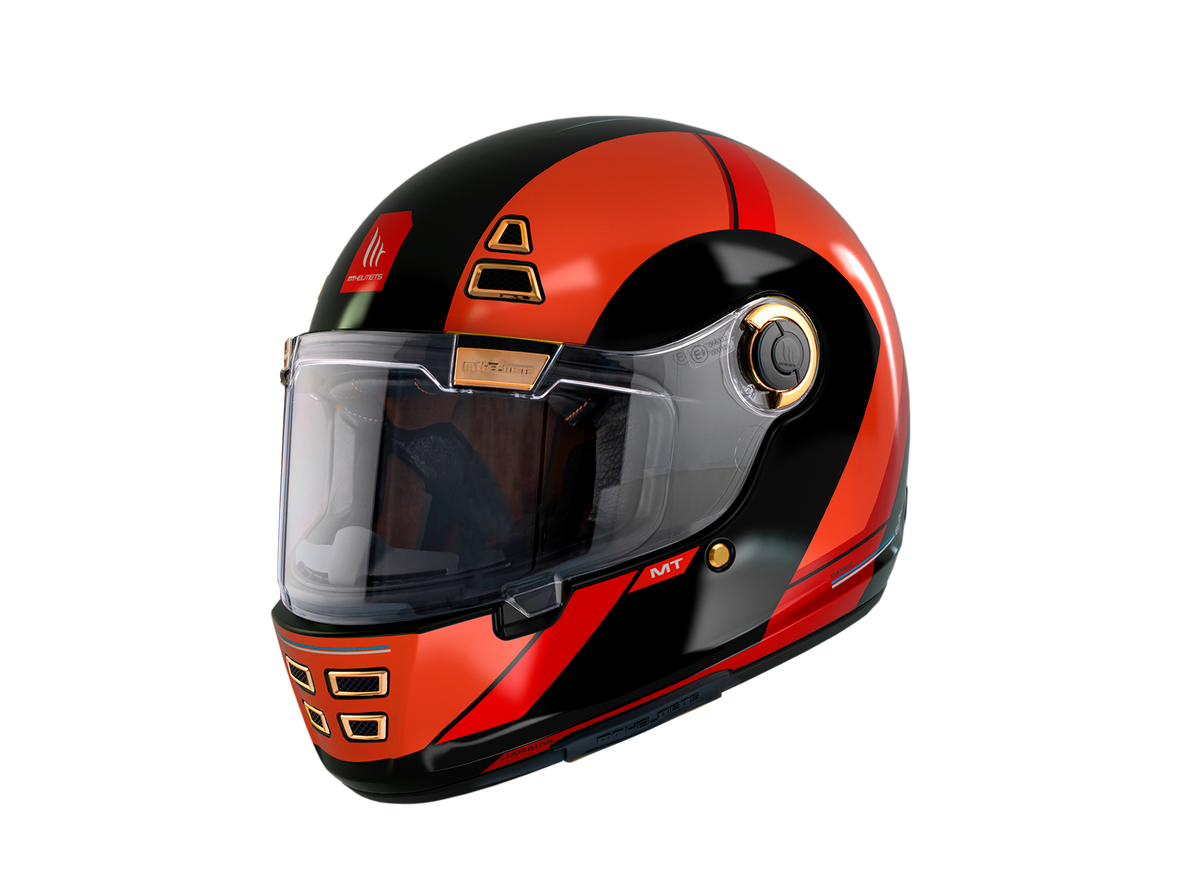 MT Jarama SV Cargo B5 Negro Rojo Brillo - vista 1