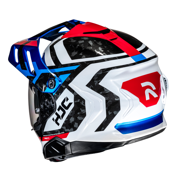 HJC RPHA 60 Dakar Azul Rojo - vista 3