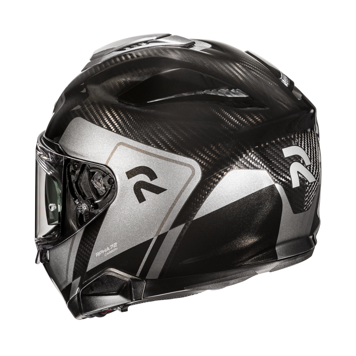 HJC RPHA 72 Carbon Fynex Gris Brillo - vista 3