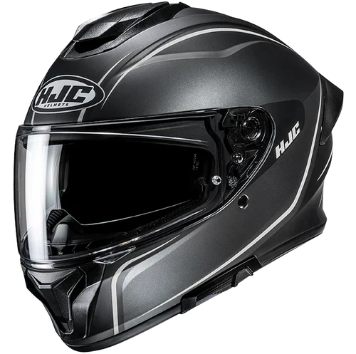 HJC C71 Quez Gris Negro Mate - vista 1