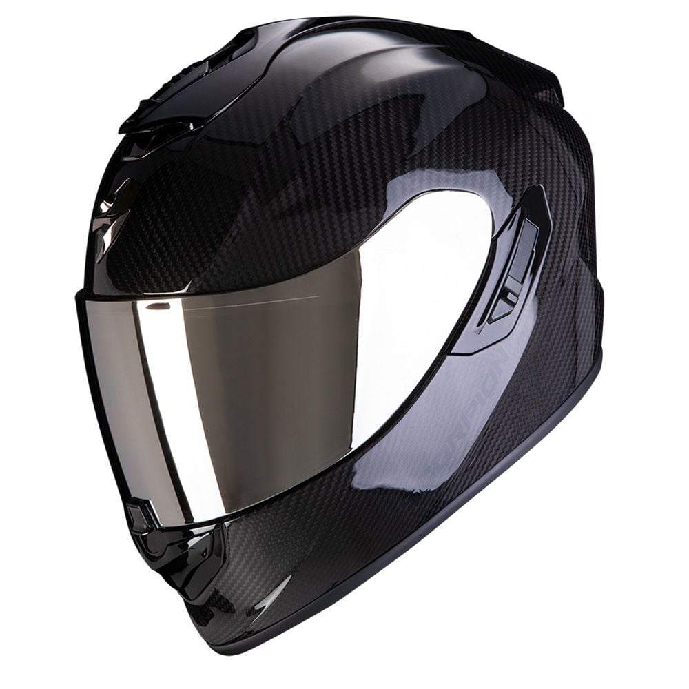 Scorpion EXO-1400 EVO II Carbon Air Solid Negro Brillo - vista 1