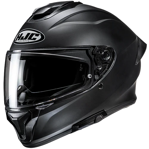 HJC C71 Solid Negro Mate - vista 1